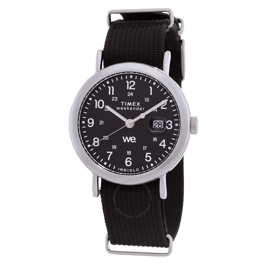 Timex Weekender Quartz Black Dial Unisex Watch TW2W86100 - Dawson Watches