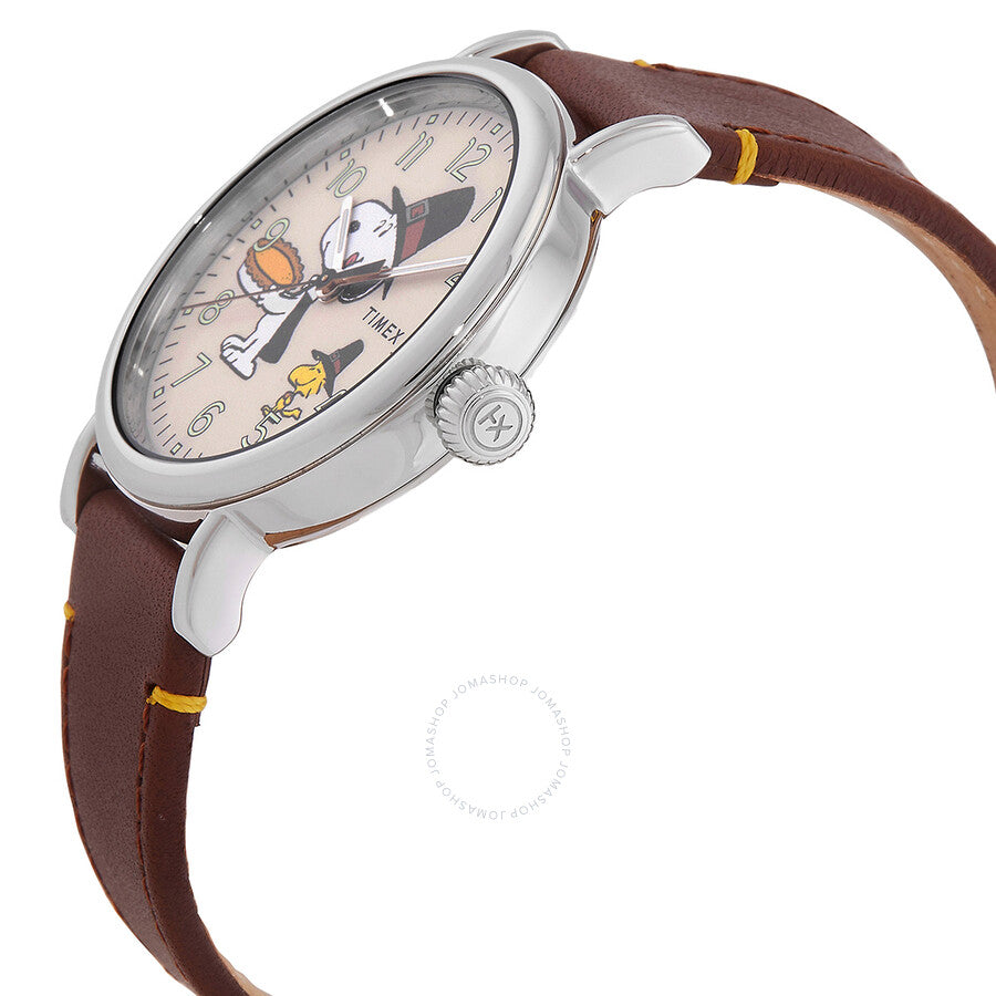 Timex X Peanuts Featuring Snoopy Thanksgiving Quartz Unisex Watch Tw2v60100vq - Dawson Watches #2