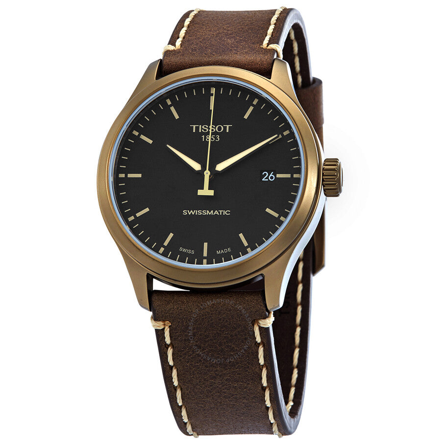 Tissot Automatic Black Dial Men's Watch T1164073605100 - Dawson Watches