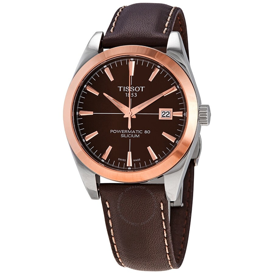 Tissot Automatic Brown Dial Men's Watch T927.407.46.291.00 - Dawson Watches