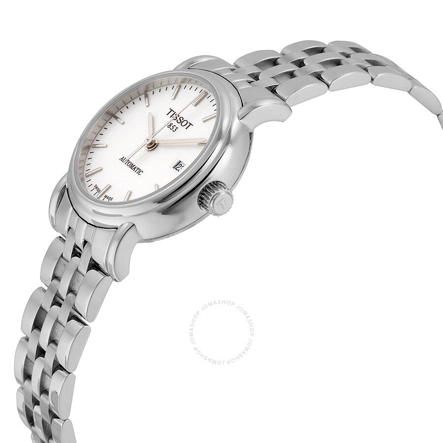 Tissot Automatic White Dial Stainless Steel Ladies Watch T95118391 - Dawson Watches #2