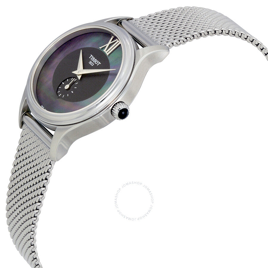 Tissot Bella Ora Black Mother of Pearl Dial Ladies Watch T1033101112300 - Dawson Watches #2