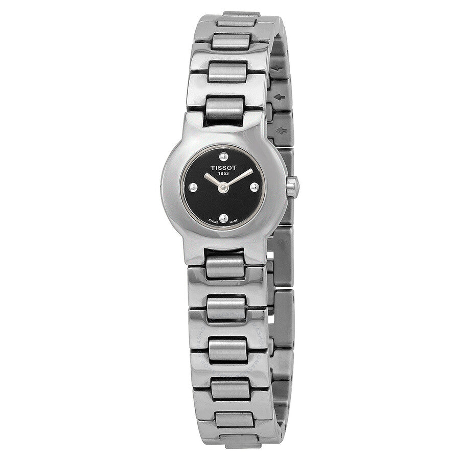 Tissot Belle Mini Quartz Black Dial Ladies Watch T09.1.285.51 - Dawson Watches