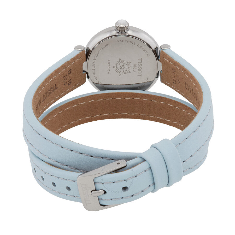 Tissot Bellissima Small Lady M Double Tour Strap Quartz White Mother of Pearl Dial Ladies Watch T126.010.16.113.01 - Dawson Watches #3
