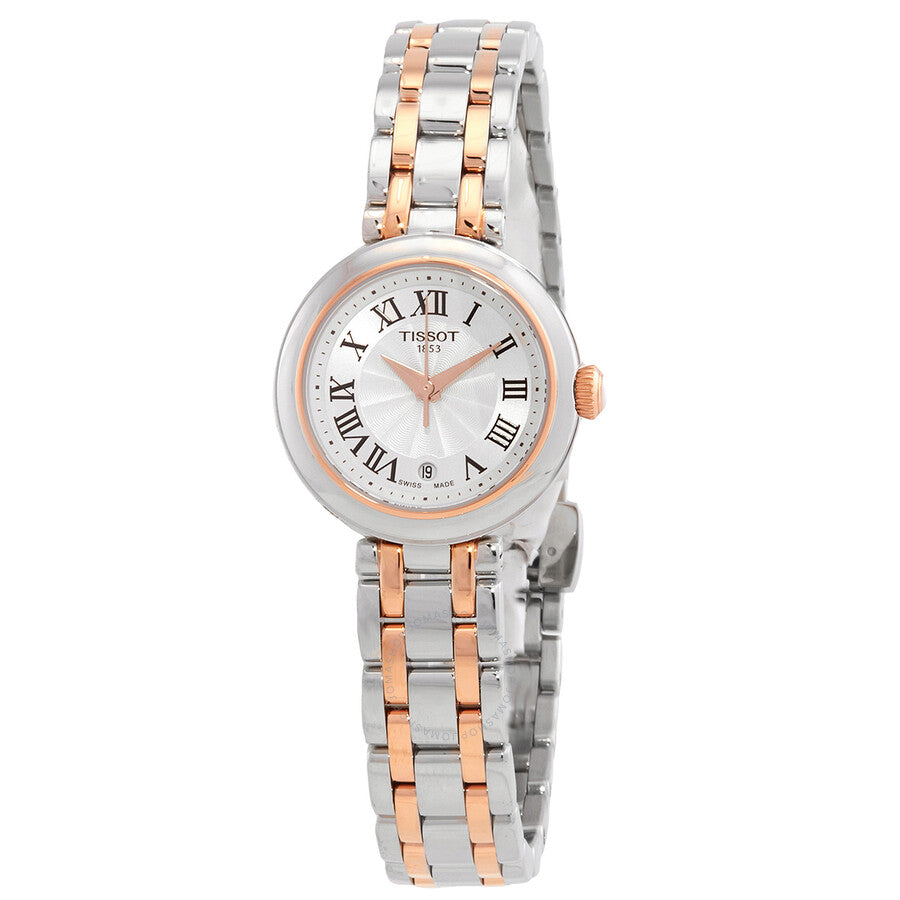 Tissot Bellissima Small Lady Quartz White Dial Two-tone Watch T126.010.22.013.01 - Dawson Watches