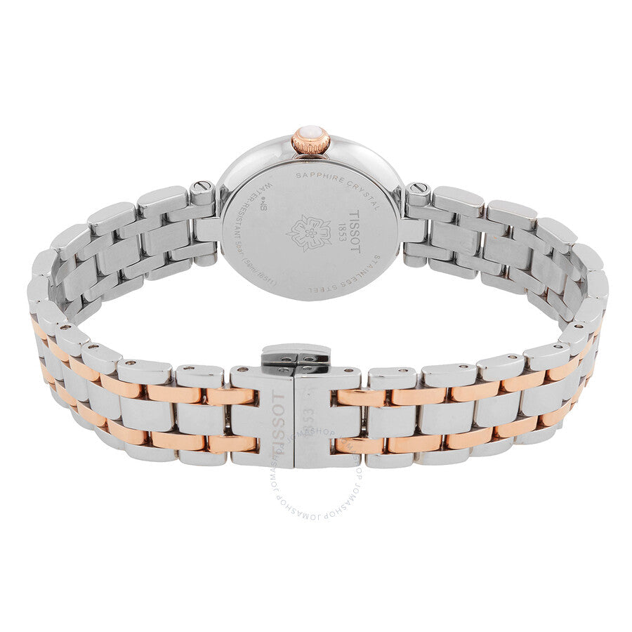 Tissot Bellissima Small Lady Quartz White Dial Two-tone Watch T126.010.22.013.01 - Dawson Watches #3