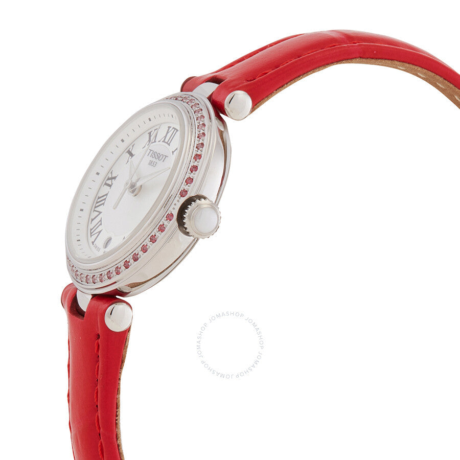 Tissot Bellissima Small Lady Quartz White Mother of Pearl Dial Watch T1260106611300 - Dawson Watches #2