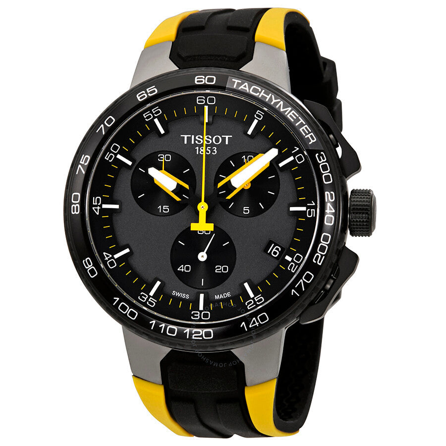 Tissot T-Bike Chronograph Black Dial Men's Watch T111.417.37.441.00 - Dawson Watches