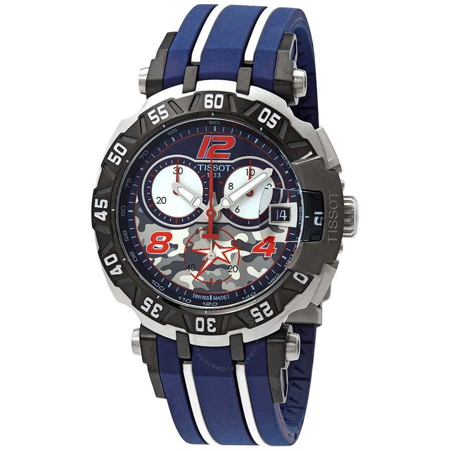 Tissot Blue Dial Chronograph Quartz Men's Watch T092.417.27.057.04 - Dawson Watches