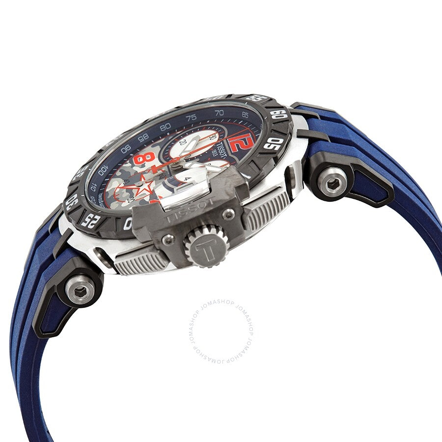 Tissot Blue Dial Chronograph Quartz Men's Watch T092.417.27.057.04 - Dawson Watches #2