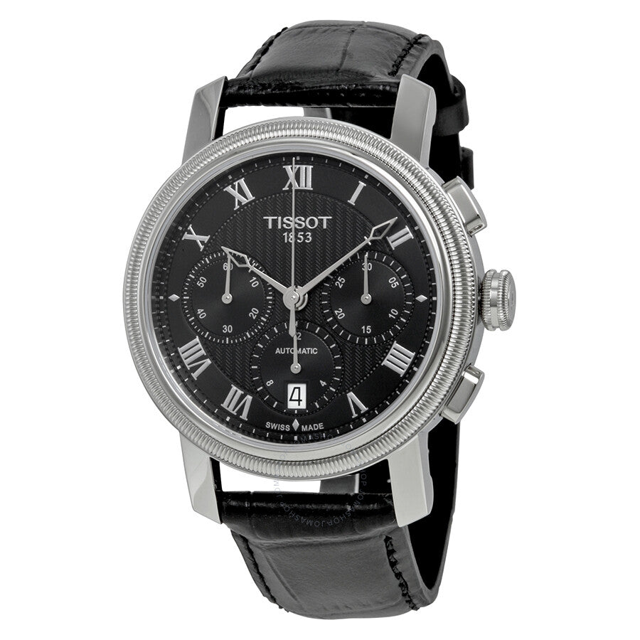 Tissot Bridgeport Automatic Chronograph Black Dial Men's Watch T097.427.16.053.00 - Dawson Watches