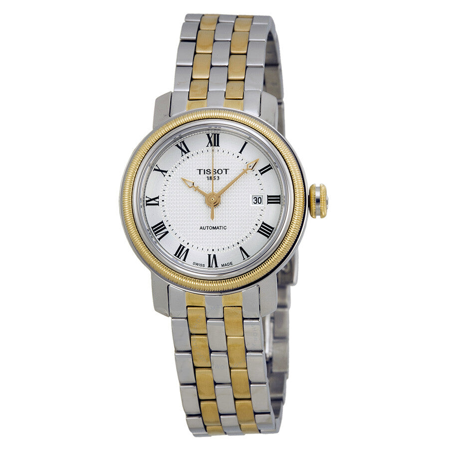 Tissot Bridgeport Silver Dial Two-tone Ladies Watch T097.007.22.033.00 - Dawson Watches