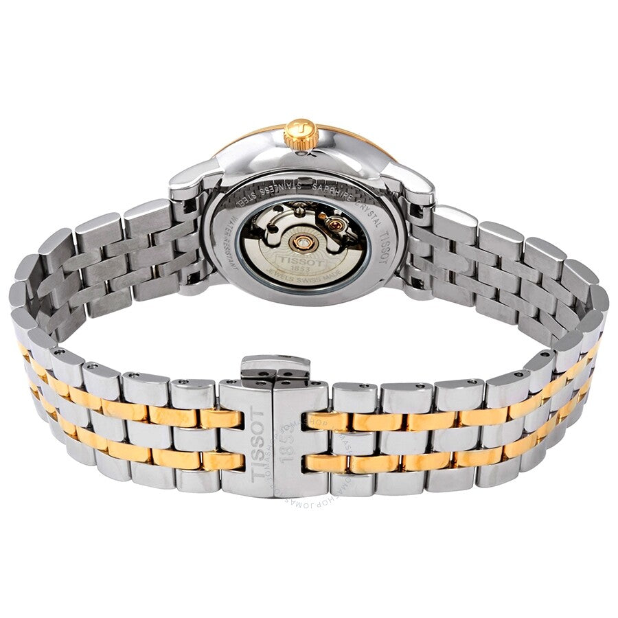 Tissot Carson Automatic Silver Dial Ladies Watch T122.207.22.031.00 - Dawson Watches #3