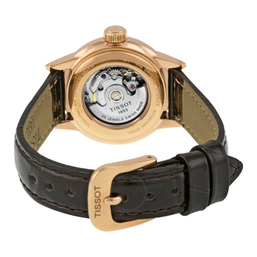 Tissot Carson Automatic White Dial Ladies Watch T085.207.36.013.00 - Dawson Watches #3