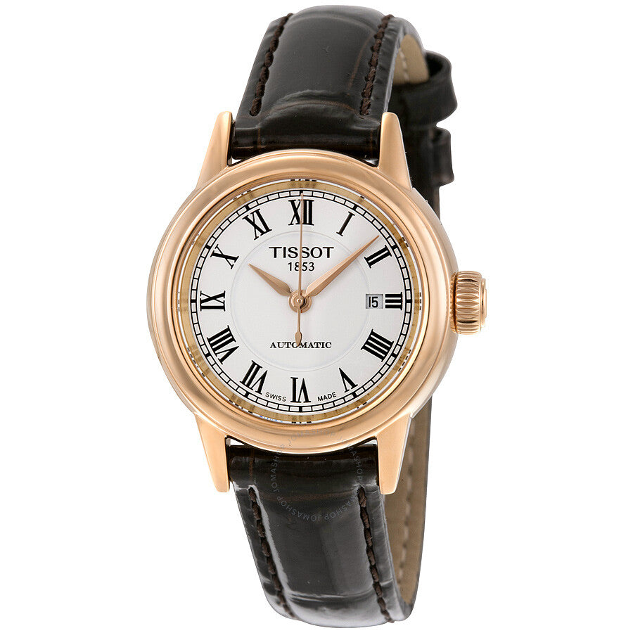 Tissot Carson Automatic White Dial Ladies Watch T085.207.36.013.00 - Dawson Watches