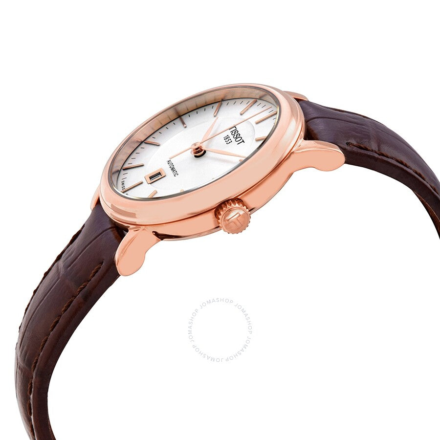 Tissot Carson Automatic Silver Dial Ladies Watch T122.207.36.031.00 - Dawson Watches #2