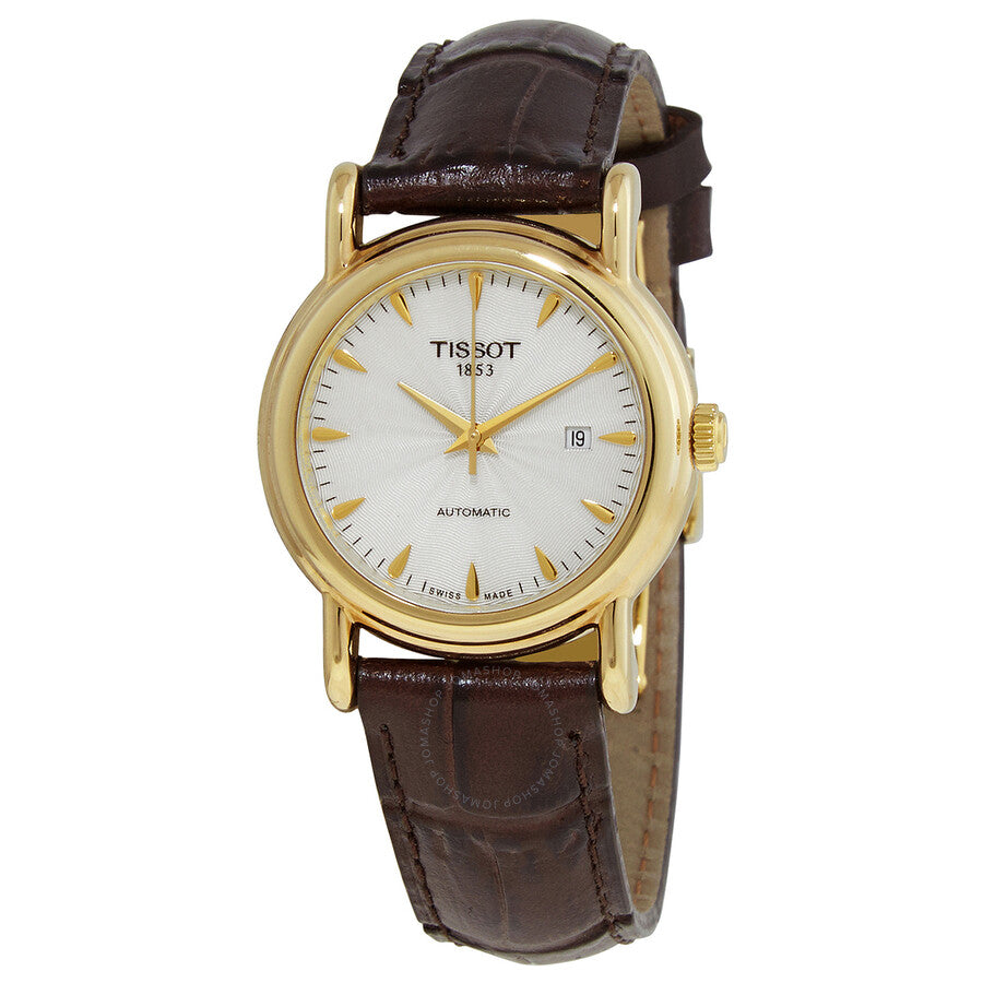 Tissot Carson Automatic Silver Dial Ladies Watch T907.007.16.031.00 - Dawson Watches