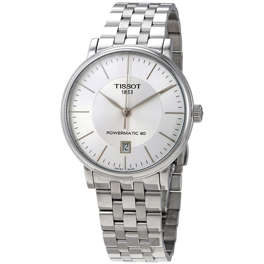 Tissot Carson Automatic Silver Dial Men's Watch T122.407.11.031.00 - Dawson Watches