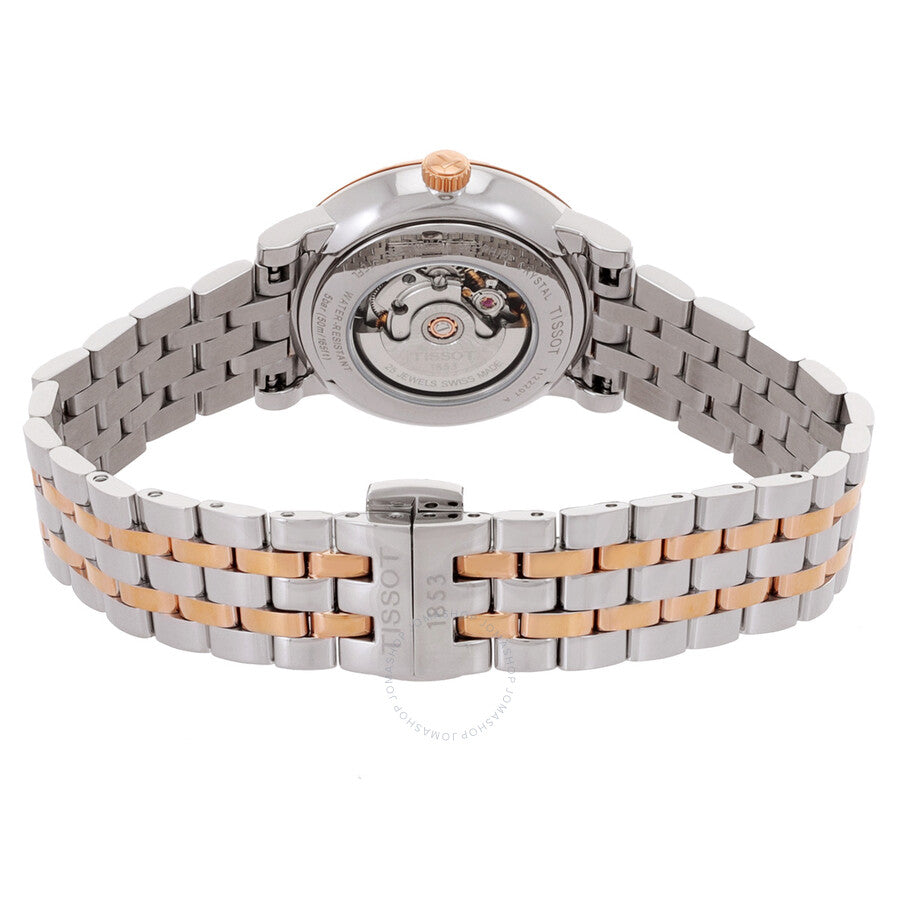 Tissot Carson Automatic Silver Dial Two-tone Ladies Watch T122.207.22.033.00 - Dawson Watches #3
