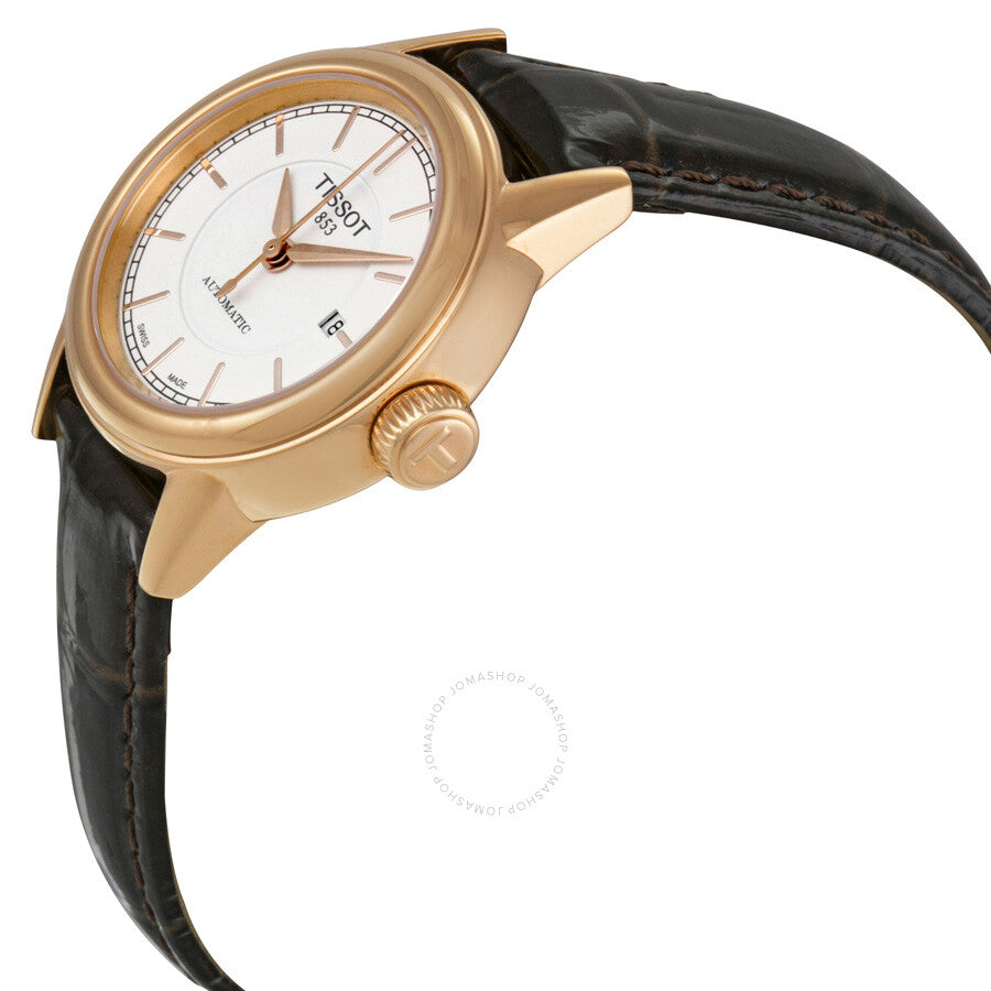 Tissot Carson Automatic White Dial Ladies Watch T085.207.36.011.00 - Dawson Watches #2