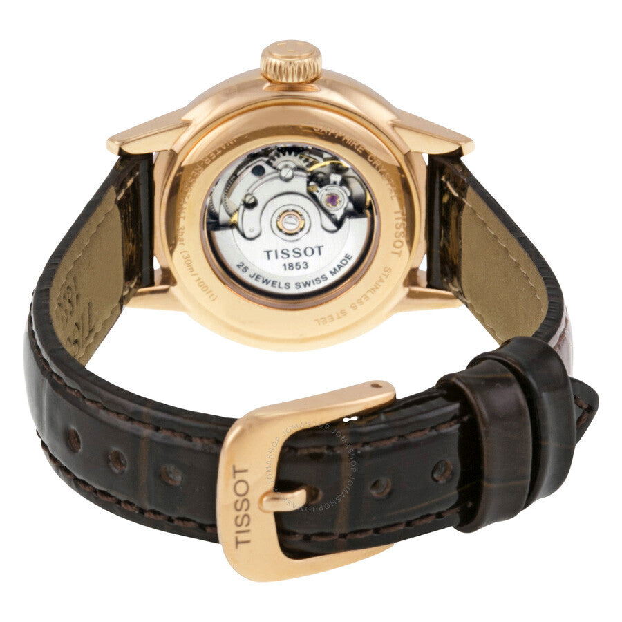 Tissot Carson Automatic White Dial Ladies Watch T085.207.36.011.00 - Dawson Watches #3