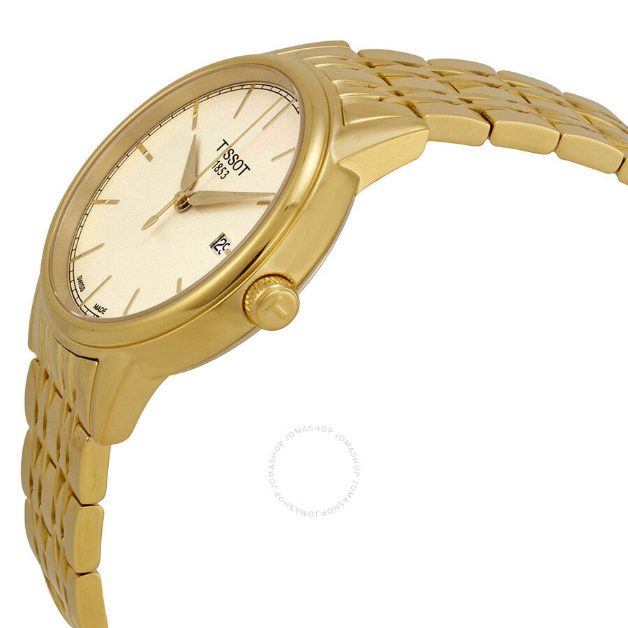 Tissot Carson Champagne Dial Men's Watch T0854103302100 - Dawson Watches #2