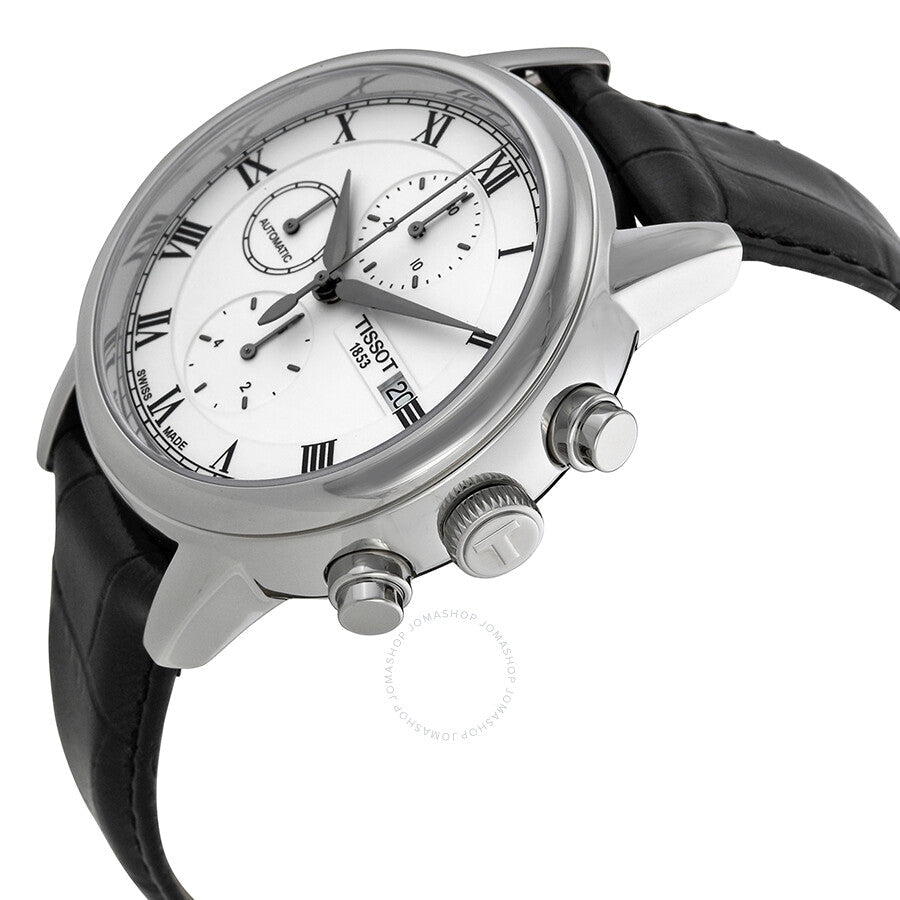 Tissot Carson Chronograph White Dial Men's Watch T0854271601300 - Dawson Watches #2