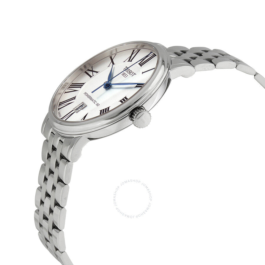 Tissot Carson Powermatic 80 Automatic Silver Dial Men's Watch T122.407.11.033.00 - Dawson Watches #2