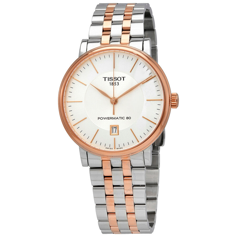 Tissot Carson Powermatic Automatic Silver Dial Men's Watch T122.407.22.031.01 - Dawson Watches