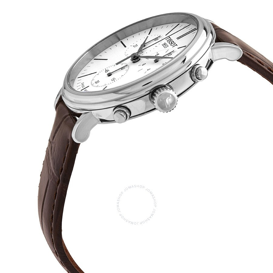 Tissot Carson Premium Chronograph Quartz White Dial Watch T122.417.16.011.00 - Dawson Watches #2