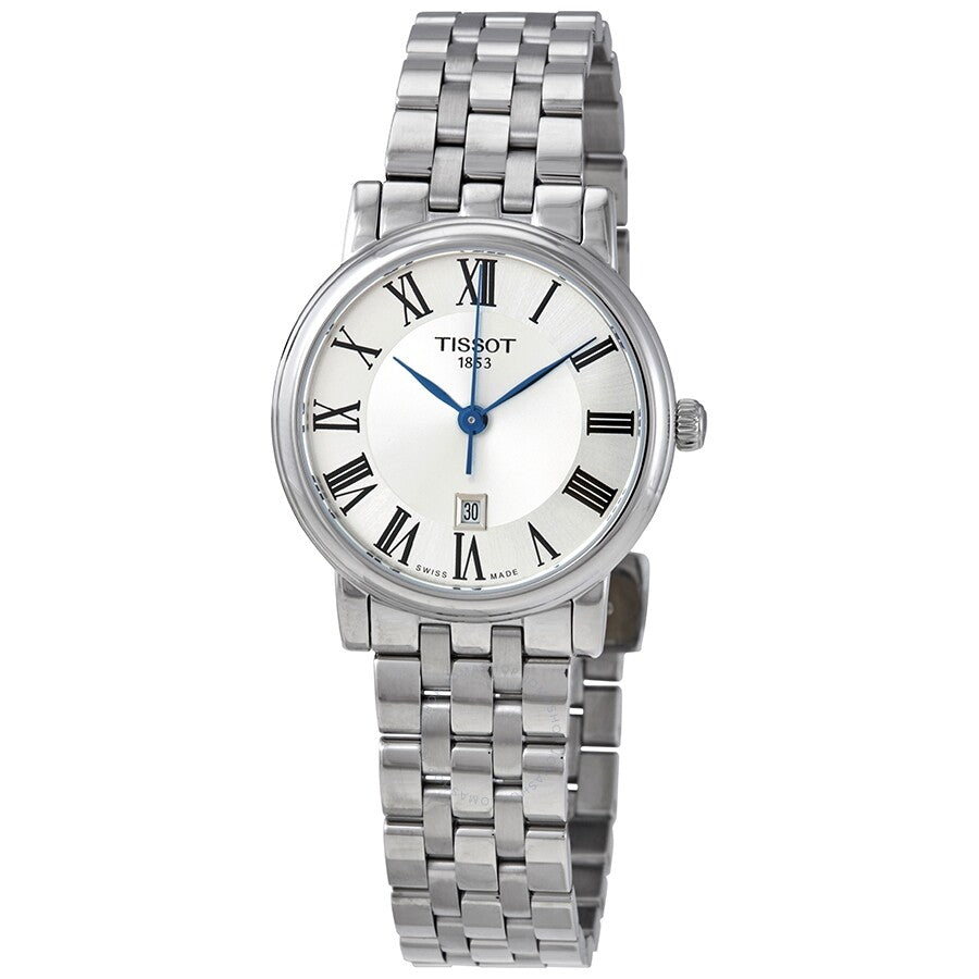 Tissot Carson Premium Lady Quartz Silver Dial Ladies Watch T122.210.11.033.00 - Dawson Watches