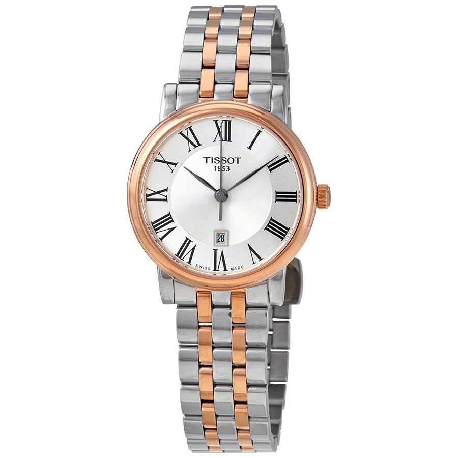 Tissot Carson Premium Lady Quartz Silver Dial Ladies Watch T122.210.22.033.01 - Dawson Watches