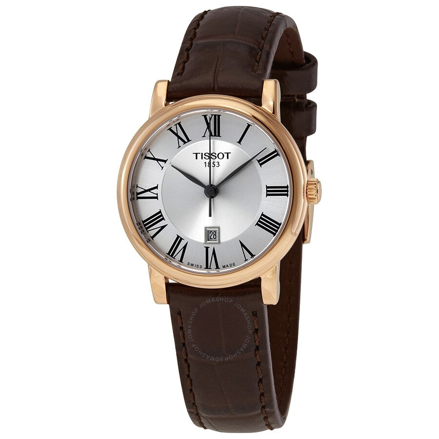 Tissot Carson Premium Lady Quartz Silver Dial Ladies Watch T122.210.36.033.00 - Dawson Watches