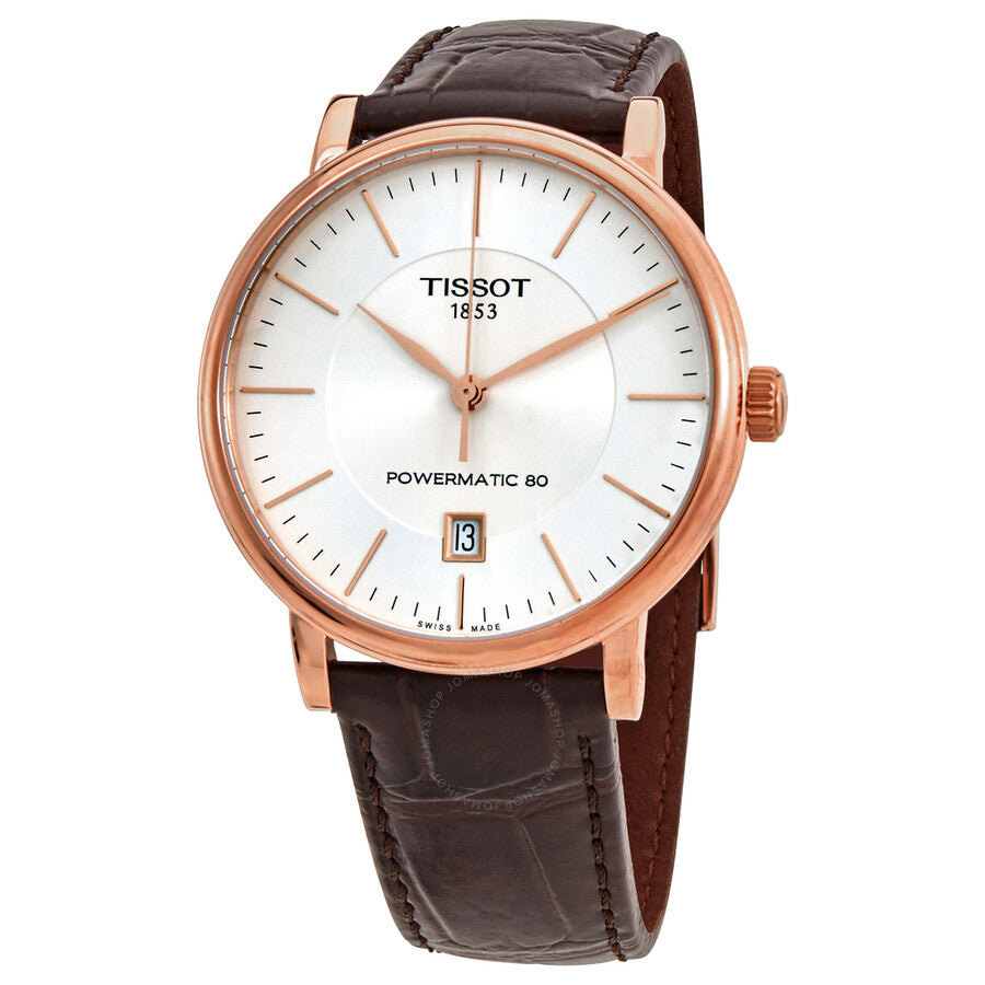 Tissot Carson Premium Powermatic 80 Automatic White Dial Men's Watch T122.407.36.031.00 - Dawson Watches