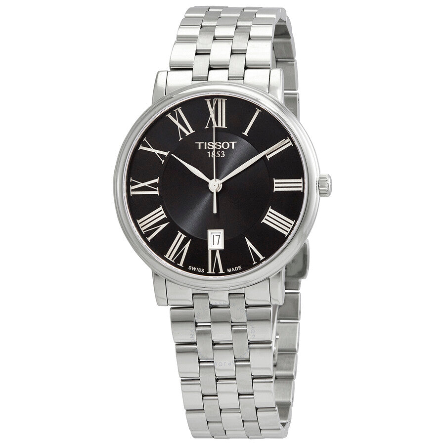 Tissot Carson Premium Quartz Black Dial Men's Watch T122.410.11.053.00 - Dawson Watches