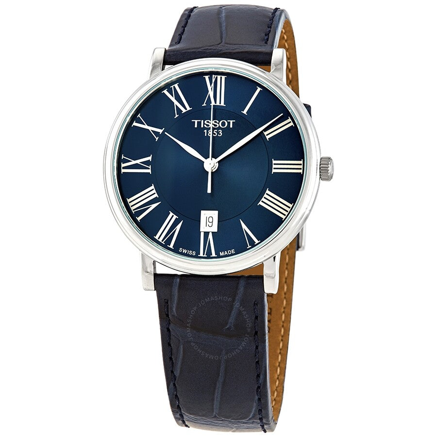 Tissot Carson Premium Quartz Blue Dial Men's Watch T122.410.16.043.00 - Dawson Watches
