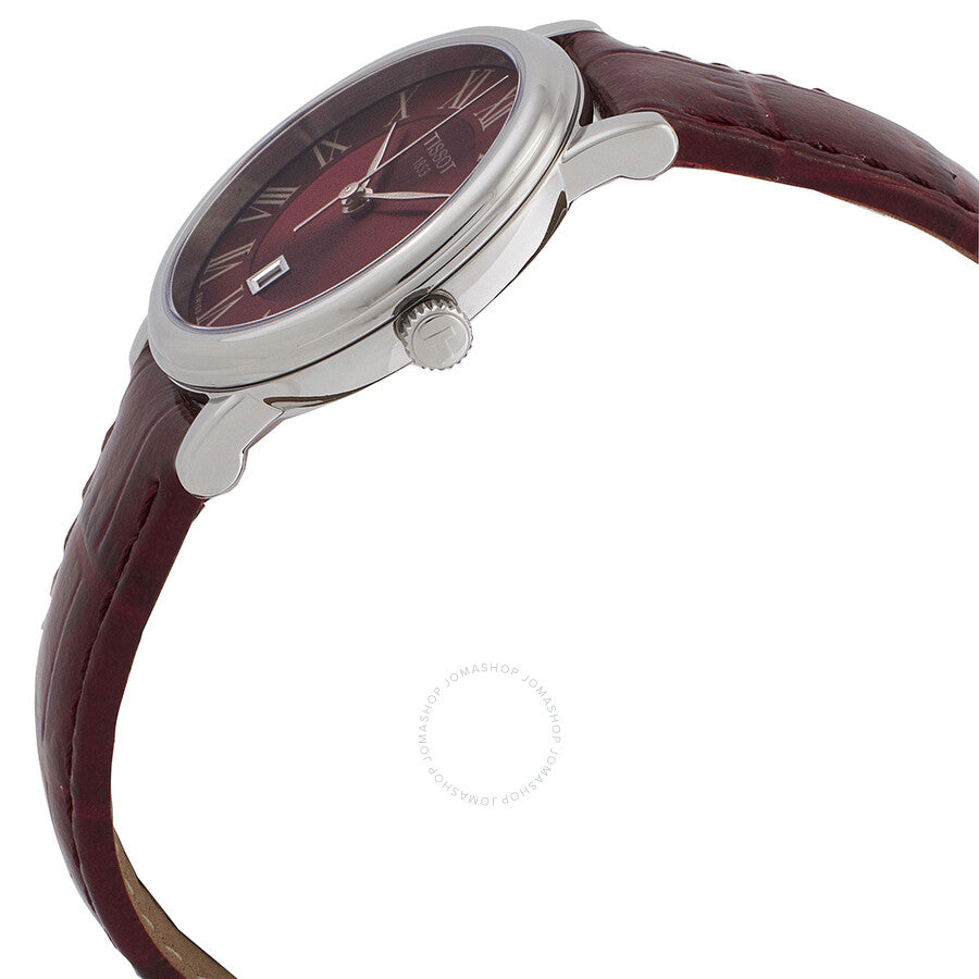 Tissot Carson Premium Quartz Red Dial Ladies Watch T122.210.16.373.00 - Dawson Watches #2