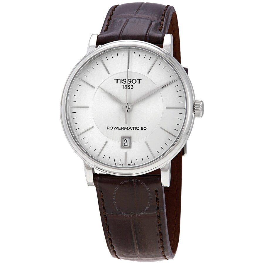 Tissot Carson Premium Automatic Silver Dial Men's Watch T1224071603100 - Dawson Watches