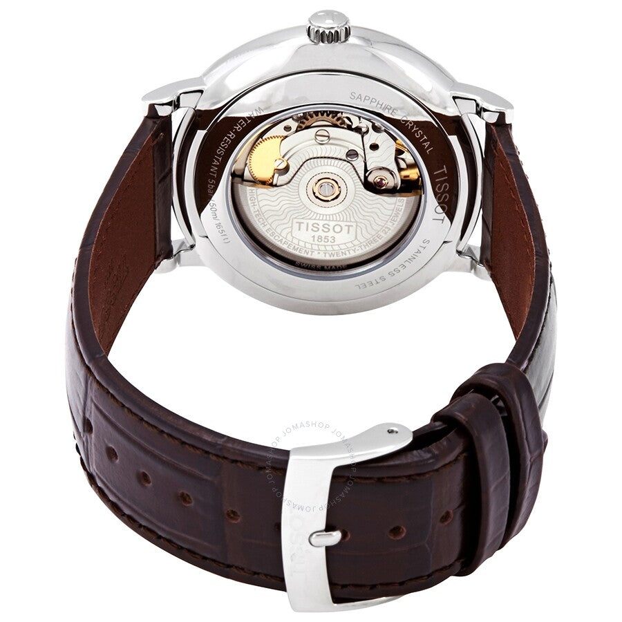 Tissot Carson Premium Automatic Silver Dial Men's Watch T1224071603100 - Dawson Watches #3