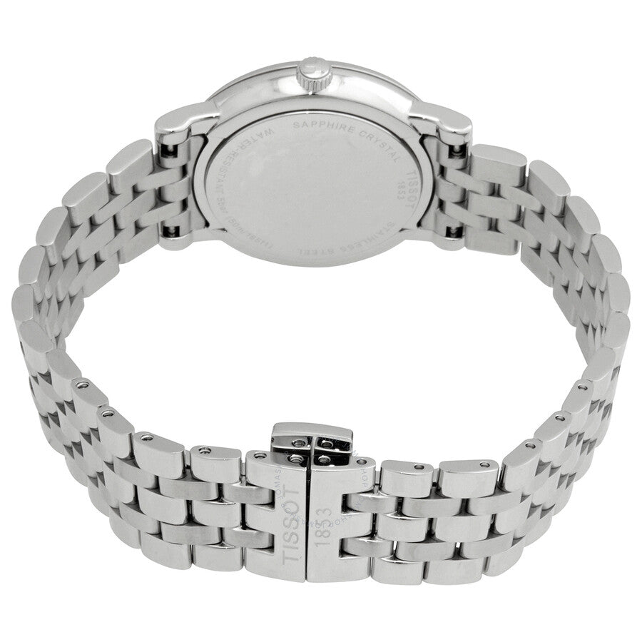 Tissot Carson Quartz Diamond Pink Mother of Pearl Dial Ladies Watch T122.210.11.159.00 - Dawson Watches #3