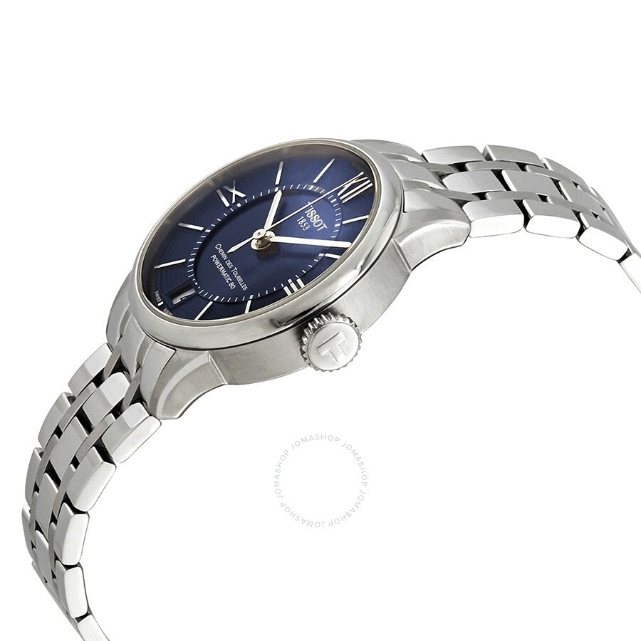Tissot Chemin Des Tourelles Automatic Blue Dial Ladies Watch T099.207.11.048.00 - Dawson Watches #2