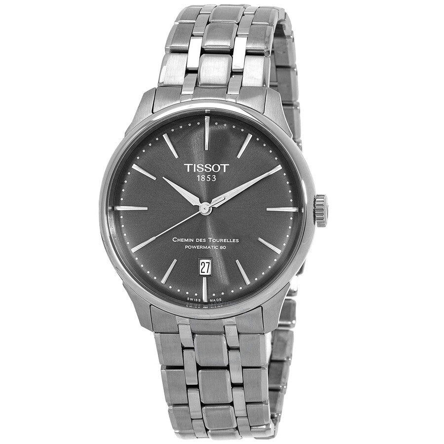 Tissot Chemin Des Tourelles Automatic Grey Dial Men's Watch T139.807.11.061.00 - Dawson Watches