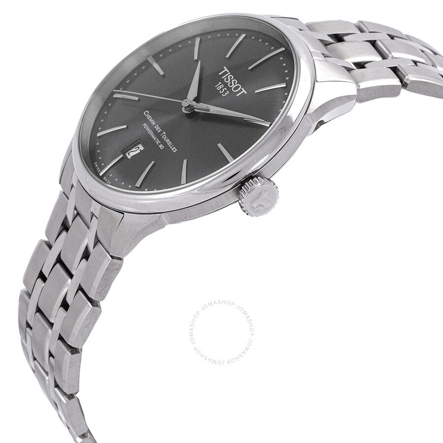 Tissot Chemin Des Tourelles Automatic Grey Dial Men's Watch T139.807.11.061.00 - Dawson Watches #2
