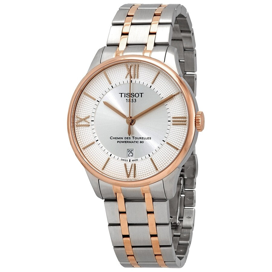 Tissot Chemin des Tourelles Automatic Silver Dial Men's Watch T099.407.22.038.02 - Dawson Watches