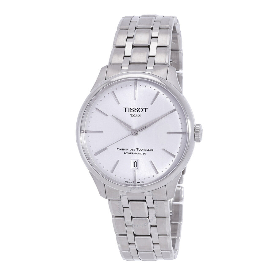 Tissot Chemin Des Tourelles Automatic Silver Dial Men's Watch T139.807.11.031.00 - Dawson Watches