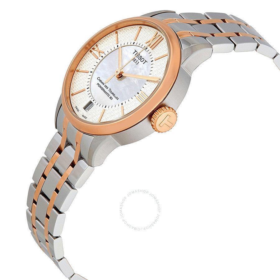 Tissot Chemin Des Tourelles Mother of Pearl Dial Ladies Watch T099.207.22.118.01 - Dawson Watches #2
