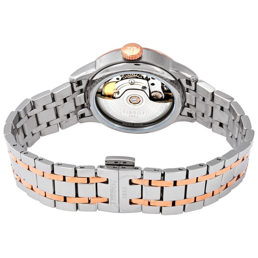 Tissot Chemin des Tourelles Automatic Mother of Pearl Dial Ladies Watch T099.207.22.118.02 - Dawson Watches #3