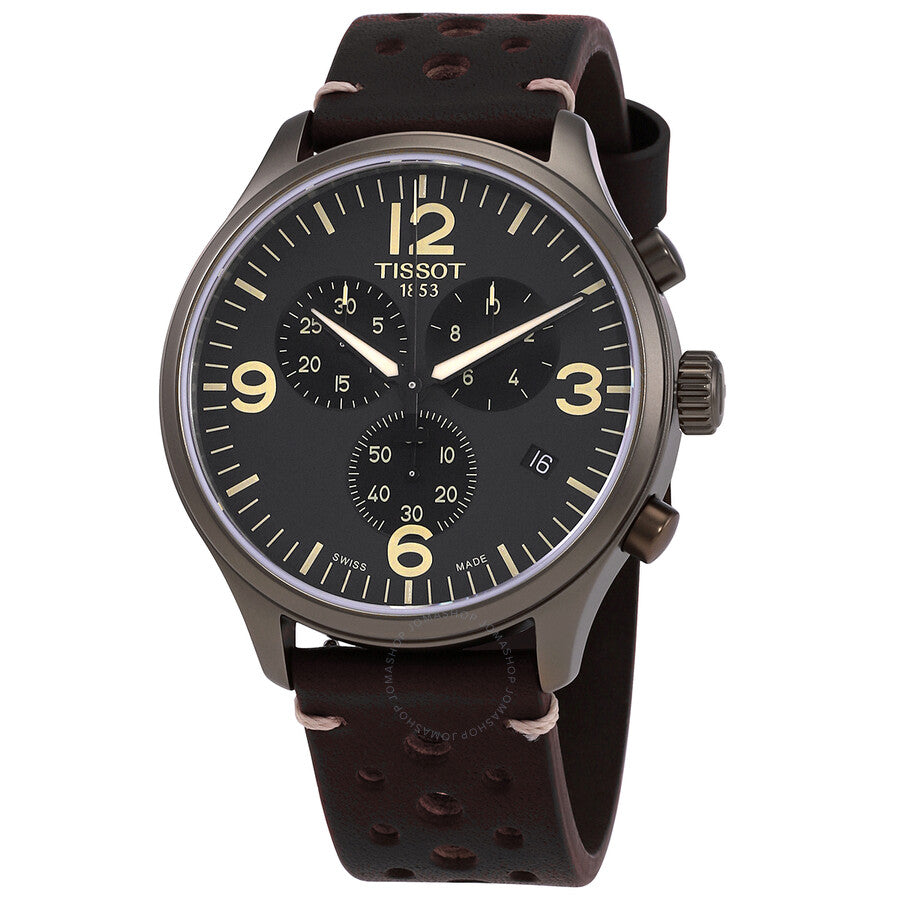 Tissot Chrono Classic XL Chronograph Quartz Anthracite Dial Men's Watch T1166173605702 - Dawson Watches