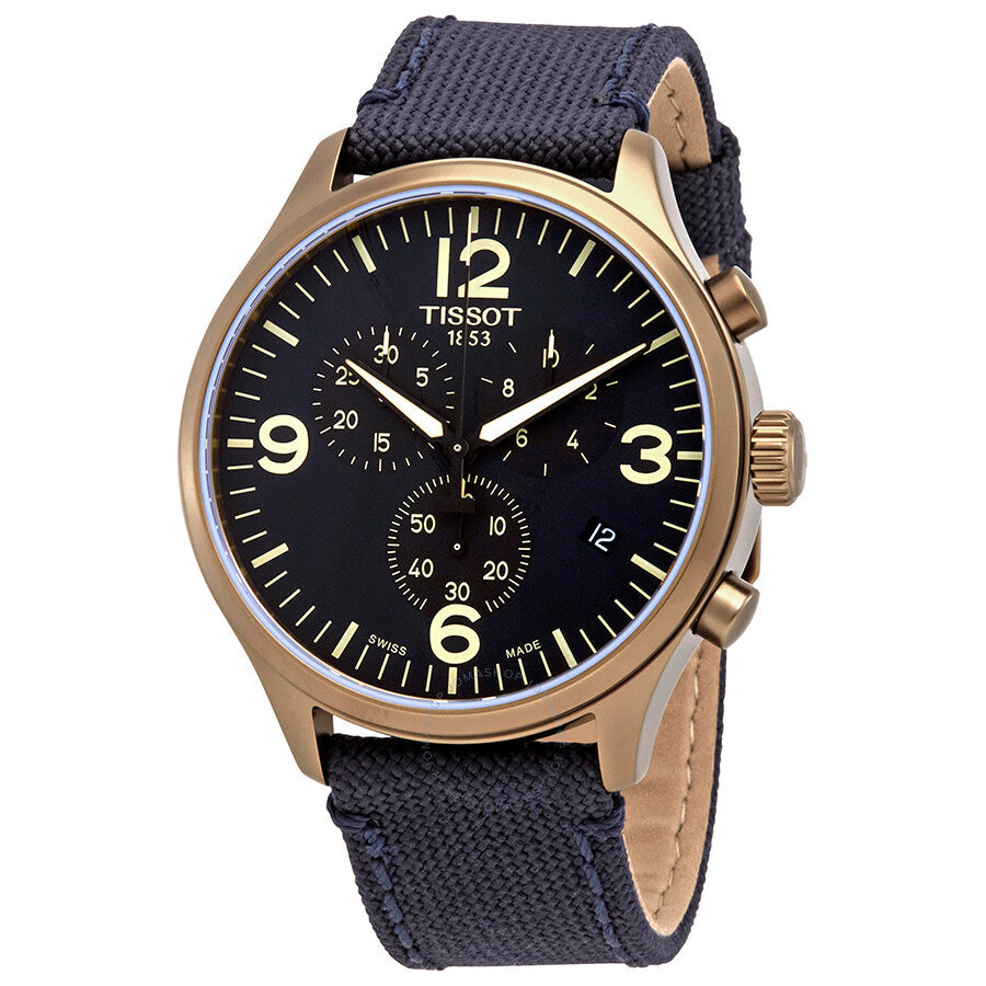 Tissot Chrono Quartz Black Dial Men's Watch T116.617.37.057.01 - Dawson Watches