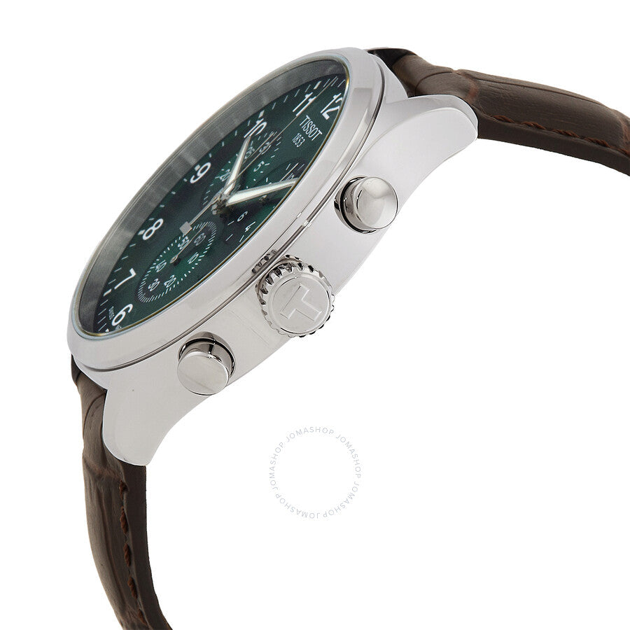 Tissot Chrono XL Classic Quartz Green Dial Men's Watch T1166171609200 - Dawson Watches #2